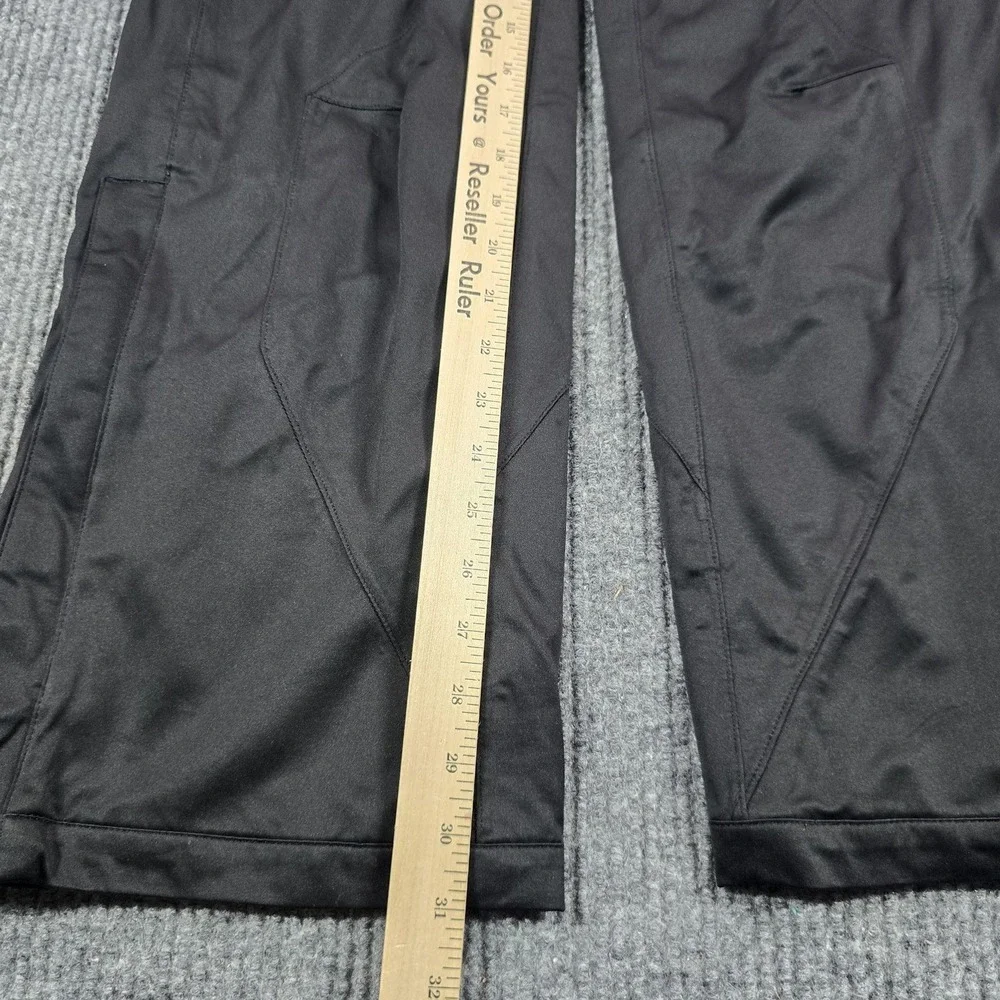 Under Armour Pants Mens Large Black Windbreaker Relaxed Fit Elastic Waist - Picture 7 of 12